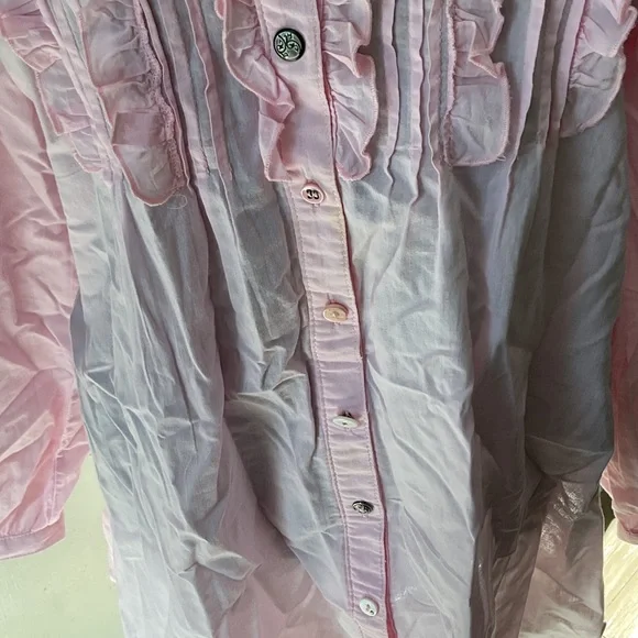 Steilmann Pink Ruffle Front Tunic - Picture 4 of 6